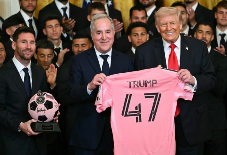 Trump homenageia Messi e Inter Miami na Casa Branca