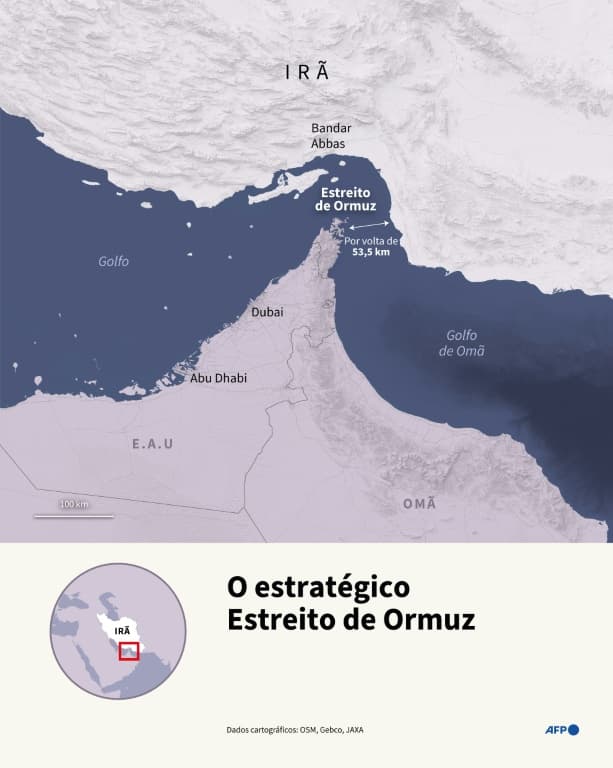 Maersk suspende passagem de seus navios pelo estreito de Ormuz