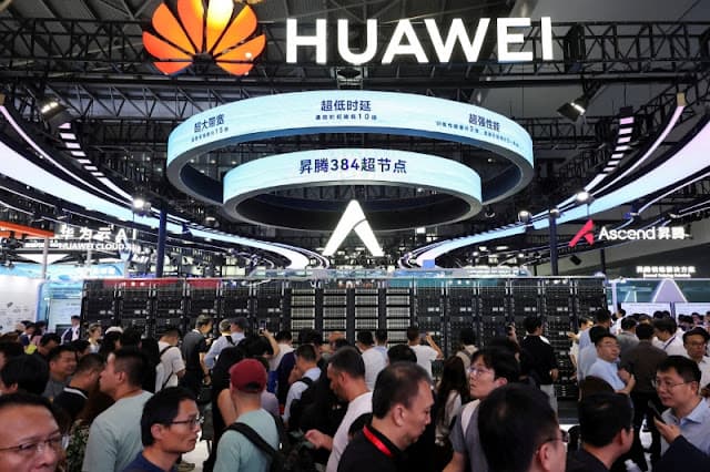 Huawei registra crescimento anual de receita mais lento, de 2,2%
