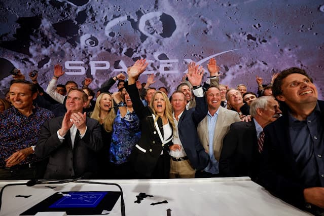 Investidores esperam volume intenso de negócios com opções sobre ações da SpaceX