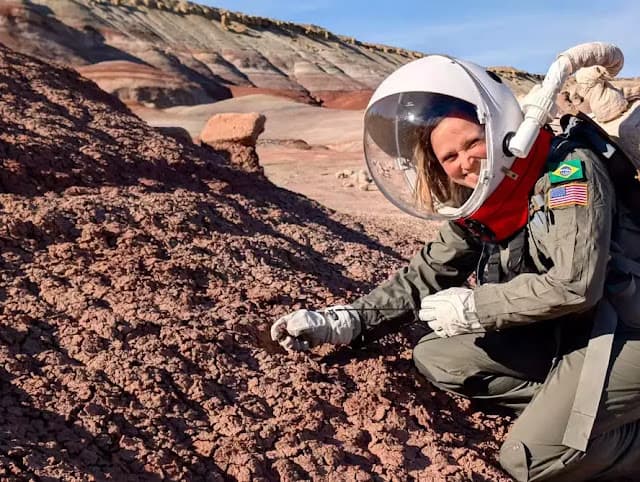 Há vida brasileira em Marte, ou quase