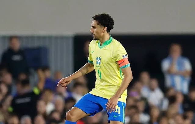 Técnico Carlo Ancelotti define Marquinhos como o capitão da Seleção Brasileira na Copa do Mundo