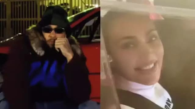 Assumidos? Lewis Hamilton mostra passeio com Kim Kardashian em carro raro