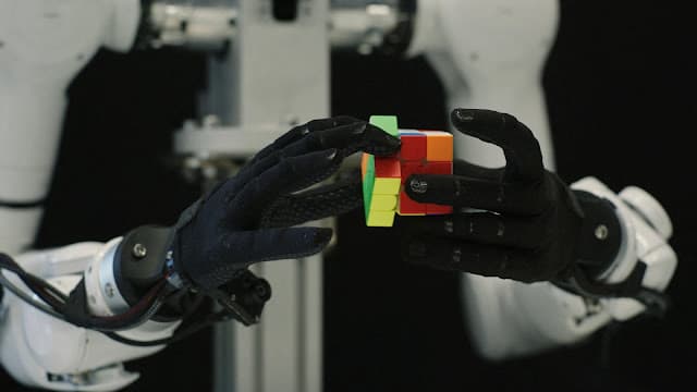 Startup francesa revela modelo de IA para robôs e mão semelhante à humana