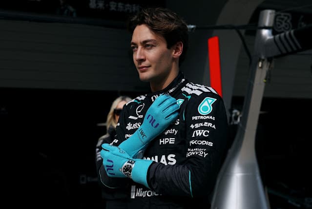 Fãs chineses se encantam com "Big Sis" George Russell