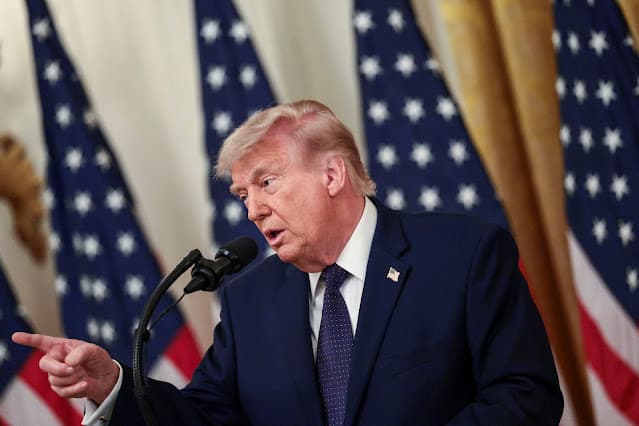 Trump diz que quer taxa de juros mais baixa, mas deixará decisão para Warsh