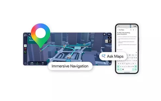 Google anuncia nova geração do Google Maps com IA Gemini