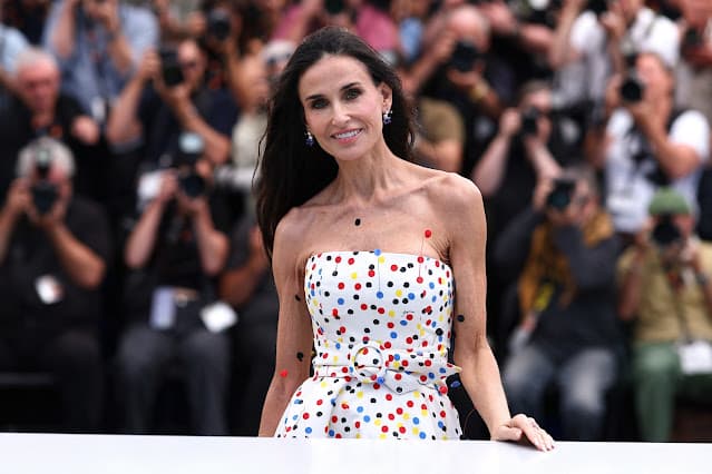 Demi Moore avalia, em Cannes, que lutar contra a IA é batalha perdida